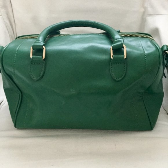 Klaus Kobec Green/  Gold Shoulder Bag - Picture 2 of 9